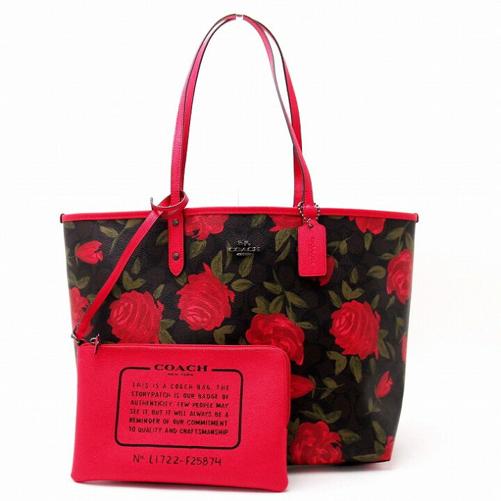 楽天市場】コーチ バッグ COACH レディース トートバッグ リバーシブル 