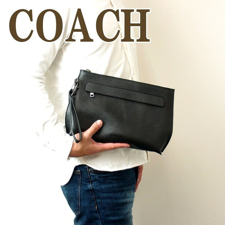 楽天市場】コーチ COACH メンズ バッグ セカンドバッグ クラッチバッグ 