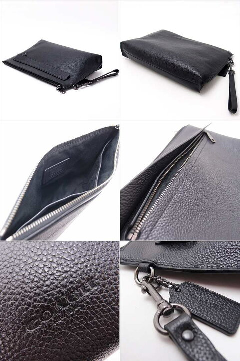 楽天市場】コーチ COACH メンズ バッグ セカンドバッグ クラッチバッグ 