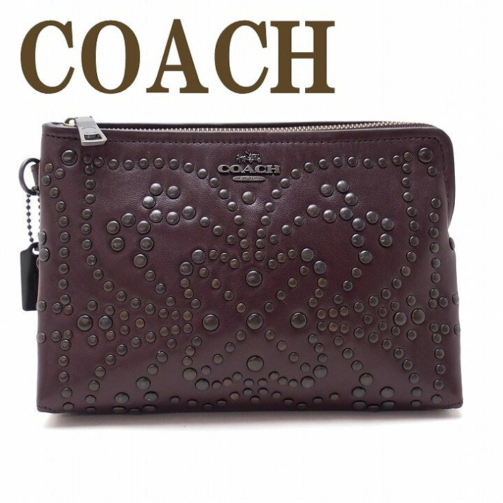 楽天市場】コーチ COACH ポーチ コスメポーチ 化粧ポーチ スタッズ 