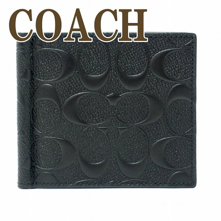 楽天市場】コーチ COACH メンズ 二つ折り財布 カードケース 