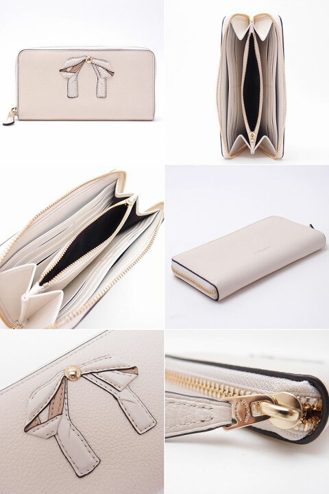 楽天市場】コーチ COACH 財布 レディース 長財布 リボン ラウンド 