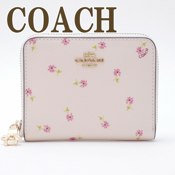 楽天市場】コーチ 財布 COACH 二つ折り 財布 レディース 花柄 ピンク 