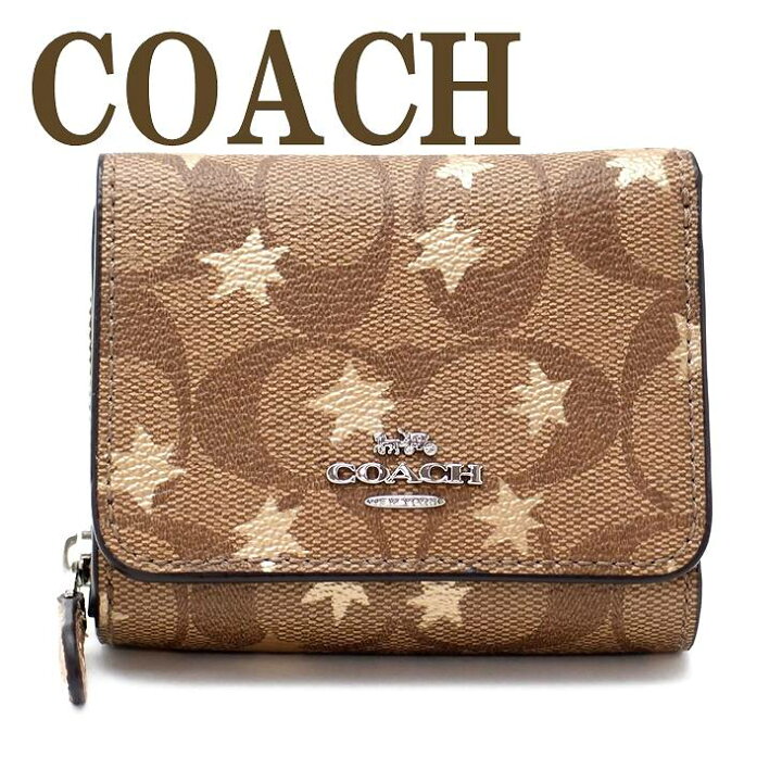 楽天市場】コーチ 財布 COACH 三つ折り 財布 レディース レザー 