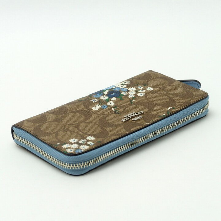 楽天市場】コーチ COACH 財布 レディース 長財布 花柄 ラウンド 