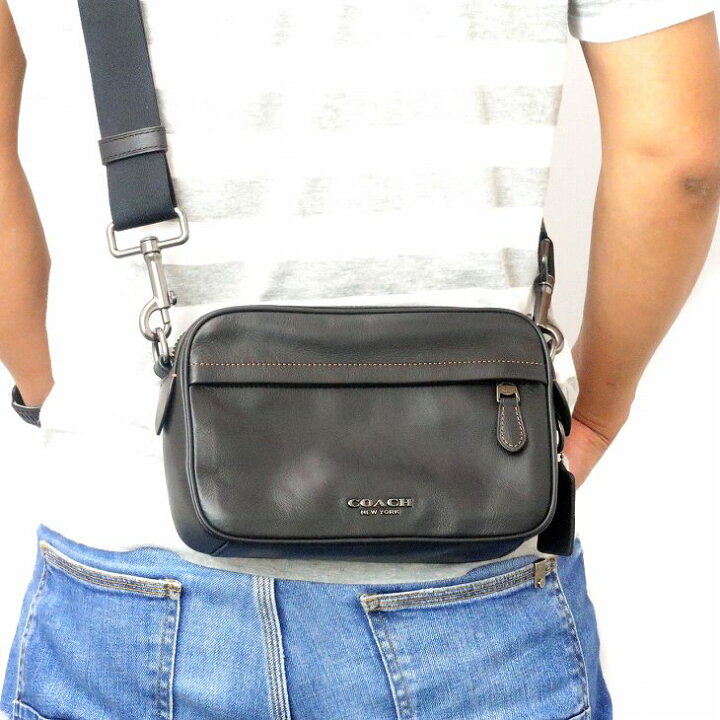 コーチ] メンズ ショルダー・ポシェット f39946 graham crossbody 最終 