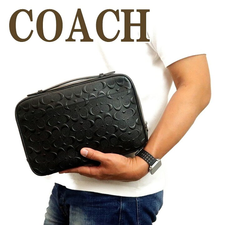 楽天市場】コーチ COACH バッグ メンズ セカンドバッグ クラッチバッグ 