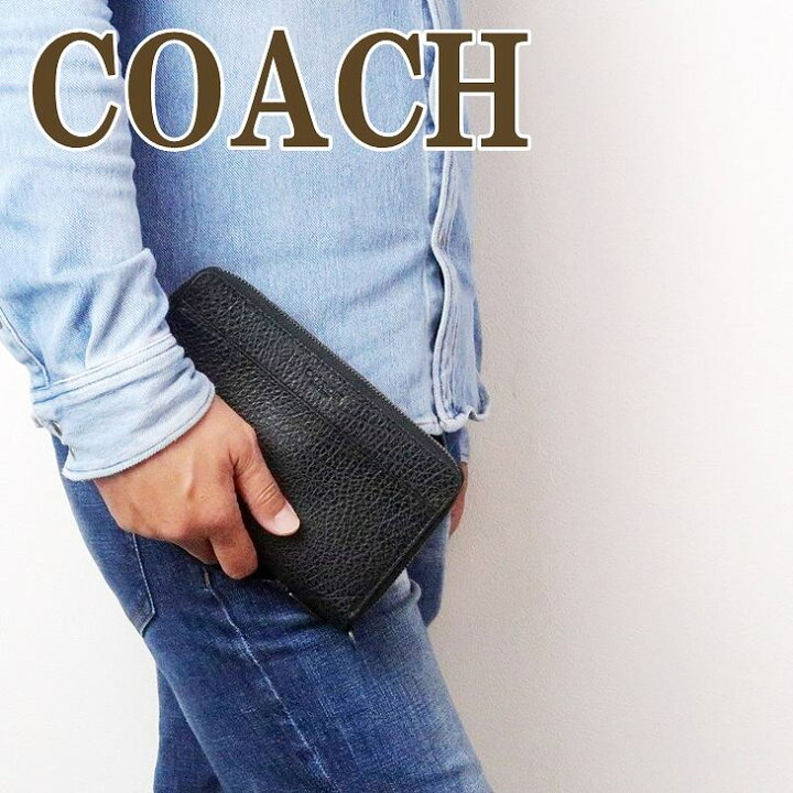 楽天市場】コーチ COACH 財布 メンズ セカンドバッグ ポーチ 長財布 