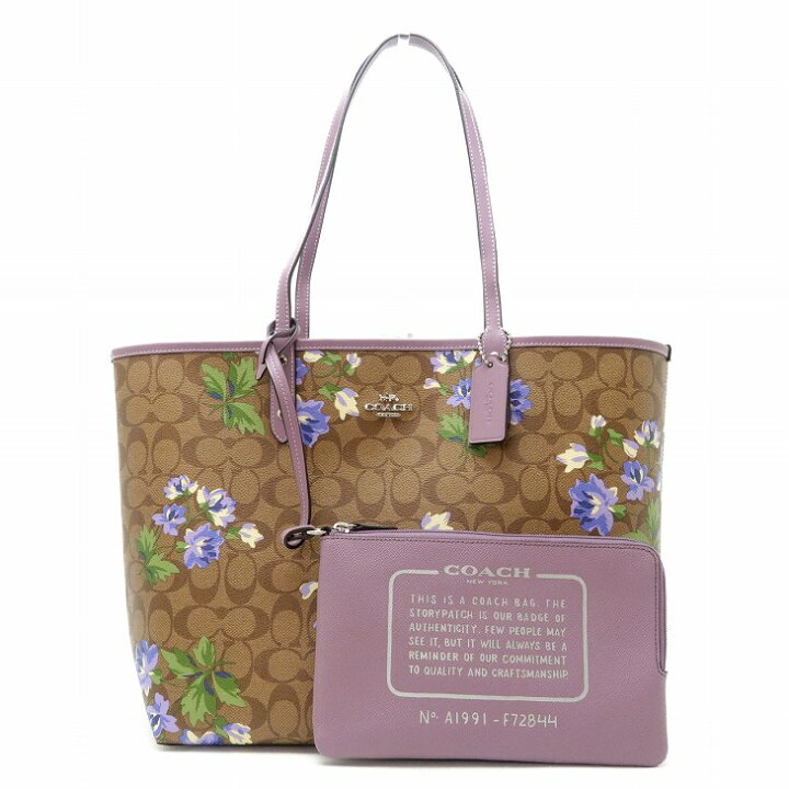 楽天市場】コーチ COACH バッグ レディース トートバッグ リバーシブル 