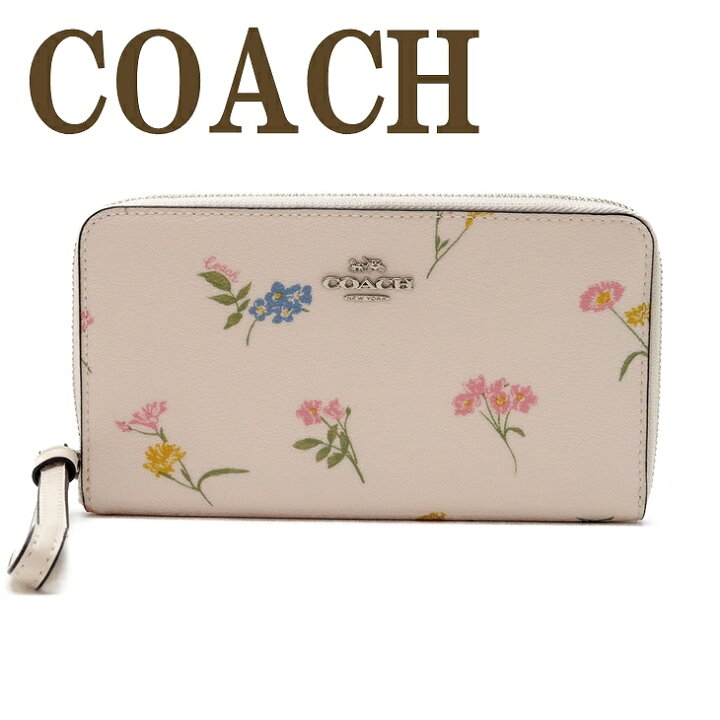 楽天市場】コーチ COACH 財布 レディース 長財布 花柄 ラウンド 