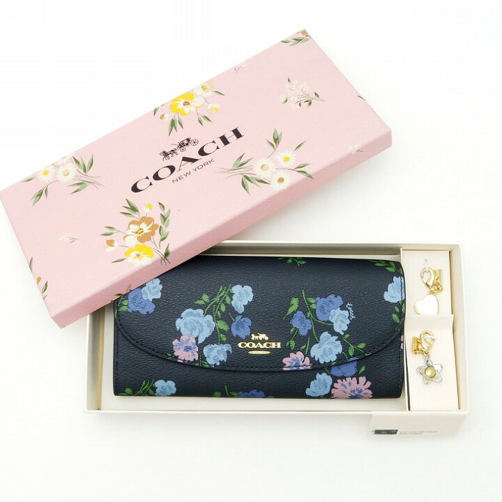 楽天市場】コーチ COACH 財布 レディース 限定ギフトセット 長財布 花 
