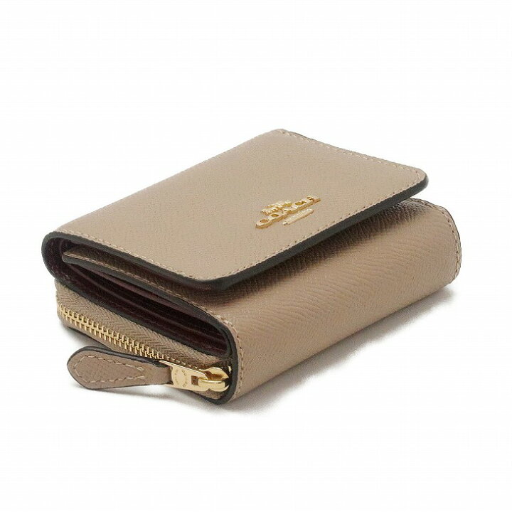 楽天市場】コーチ COACH 財布 三つ折り 折財布 ミニ レディース レザー 