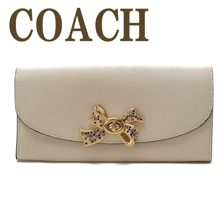 楽天市場】コーチ COACH 財布 レディース 長財布 レザー ビジュー 