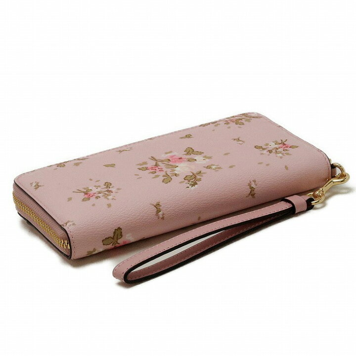 楽天市場】コーチ COACH 財布 レディース 長財布 花柄 ストラップ 