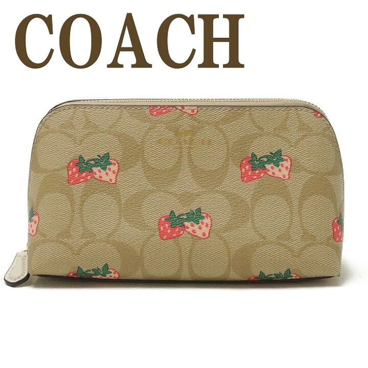 楽天市場】コーチ COACH ポーチ コスメポーチ 化粧ポーチ イチゴ 