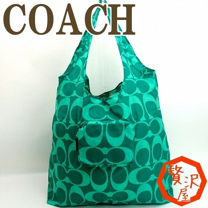 楽天市場】コーチCOACH バッグ トートバッグ 折り畳み エコバッグ  