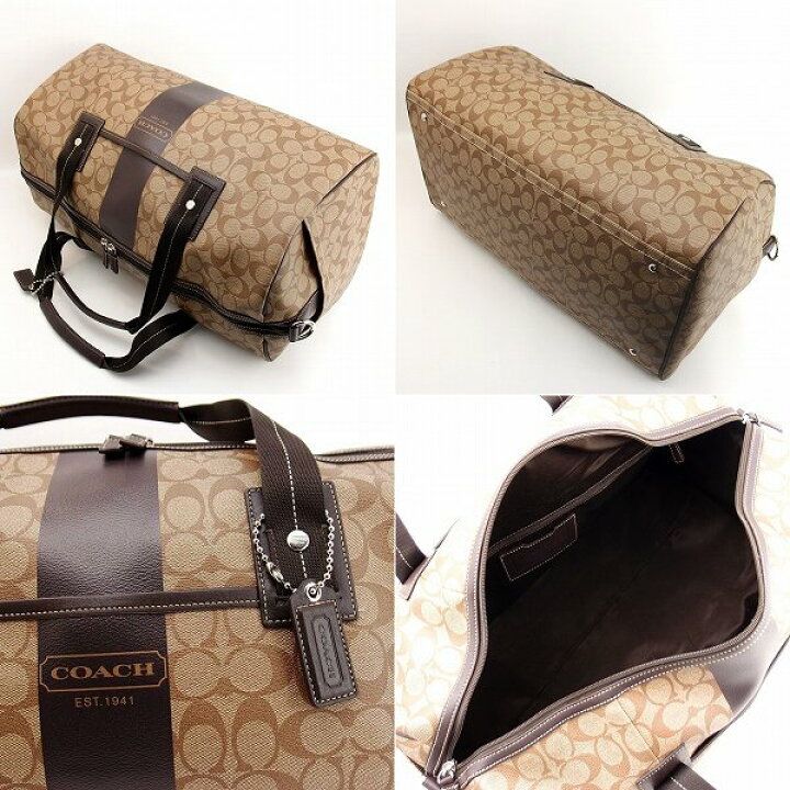 楽天市場】コーチCOACH バッグ メンズ トートバッグ ボストンバッグ 