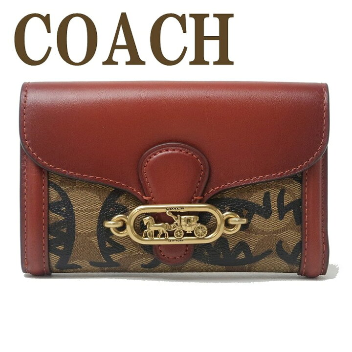 楽天市場】コーチ COACH 財布 レディース 長財布 二つ折り財布 ミドル  