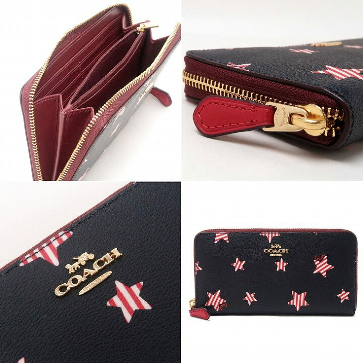 楽天市場】コーチ COACH 財布 レディース 長財布 ラウンドファスナー  