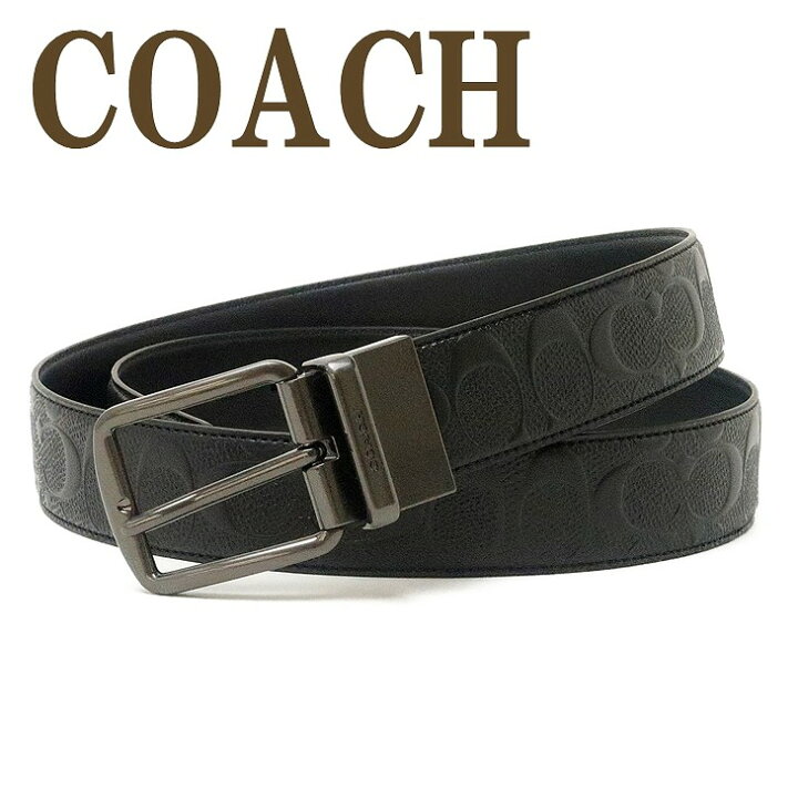 楽天市場】コーチ COACH ベルト メンズ ブラック 黒 55157BLK ブランド  