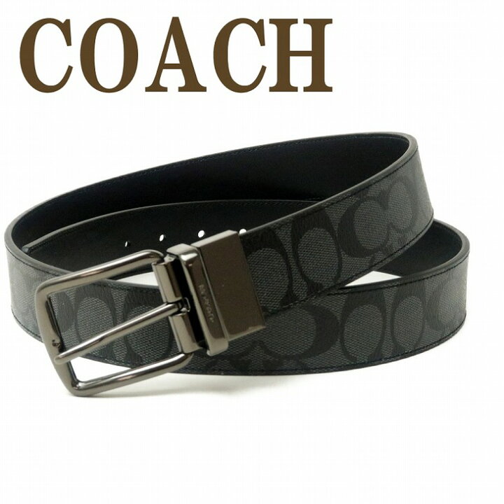 楽天市場 コーチ Coach ベルト メンズ 649cqbk ブランド 人気 贅沢屋