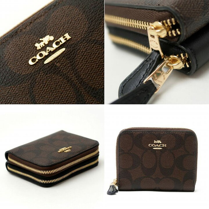 楽天市場】コーチ 財布 COACH 二つ折り 財布 ダブルファスナー  