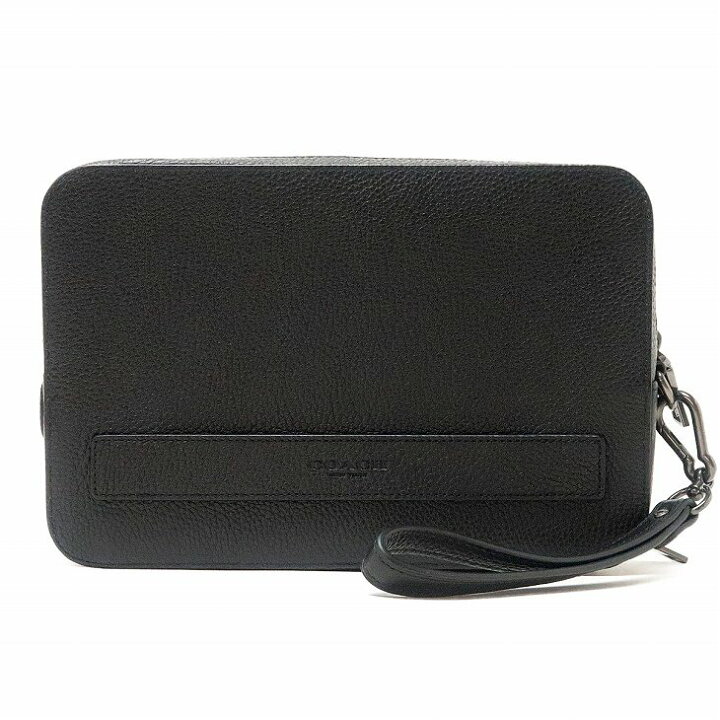 美品 COACH コーチ F59117 セカンドバッグ クラッチバッグ メンズ 