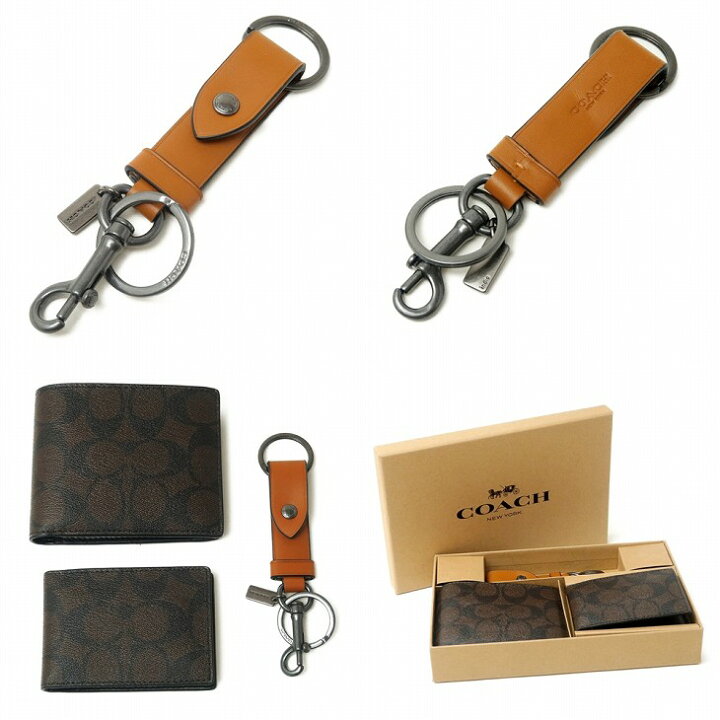 楽天市場】コーチ COACH 財布 メンズ 二つ折り財布 カードケース 