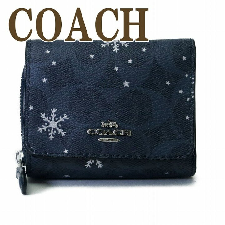 楽天市場】コーチ COACH 財布 三つ折り 折財布 ミニ レディース 雪 