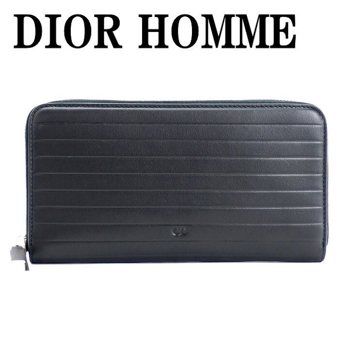 楽天市場】ディオールオム 財布 Dior Homme メンズ 長財布 レザー 