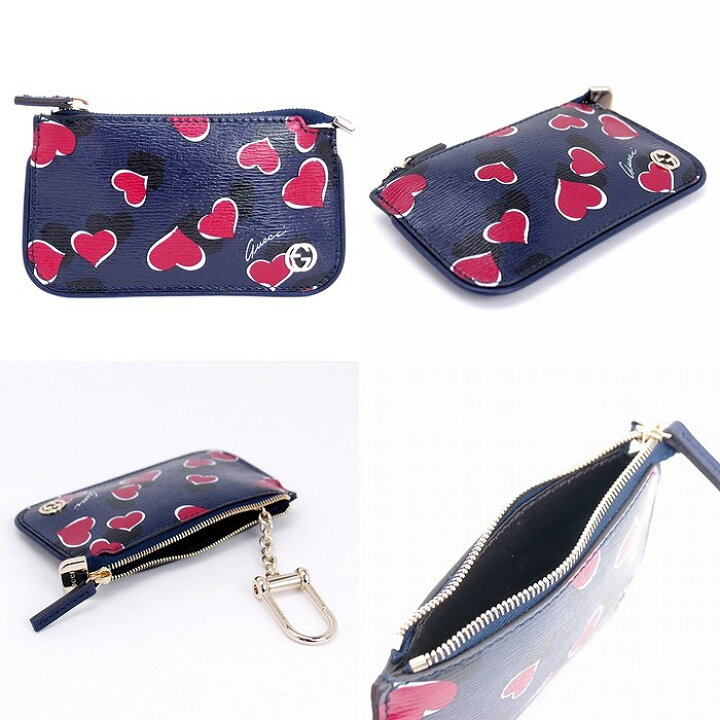 楽天市場】グッチ GUCCI キーケース コインケース ポーチ GG ハート 