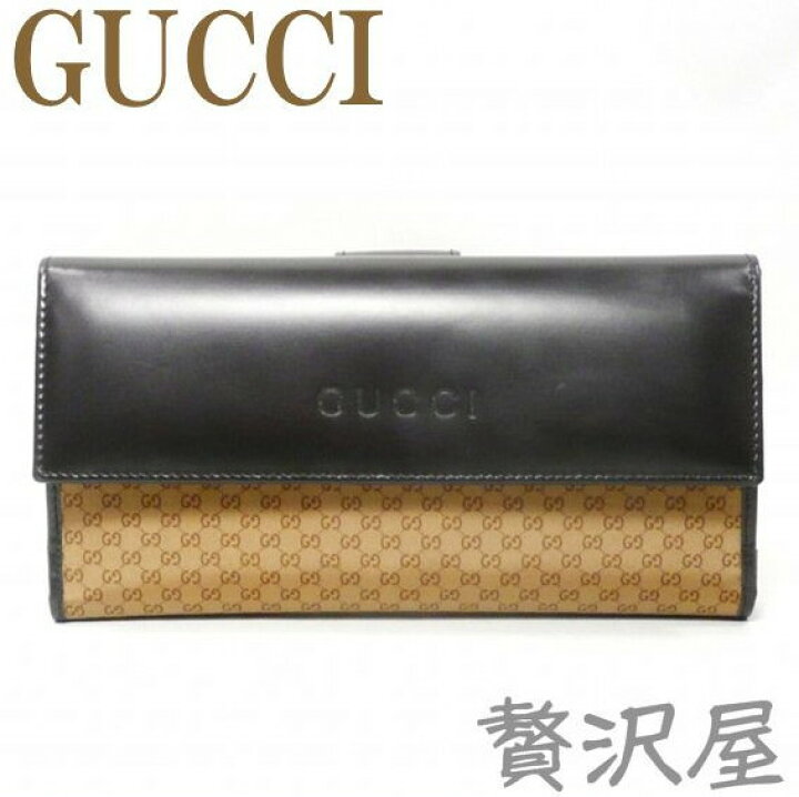 楽天市場】グッチ GUCCI 財布 メンズ 長財布 レディース ちょい悪  