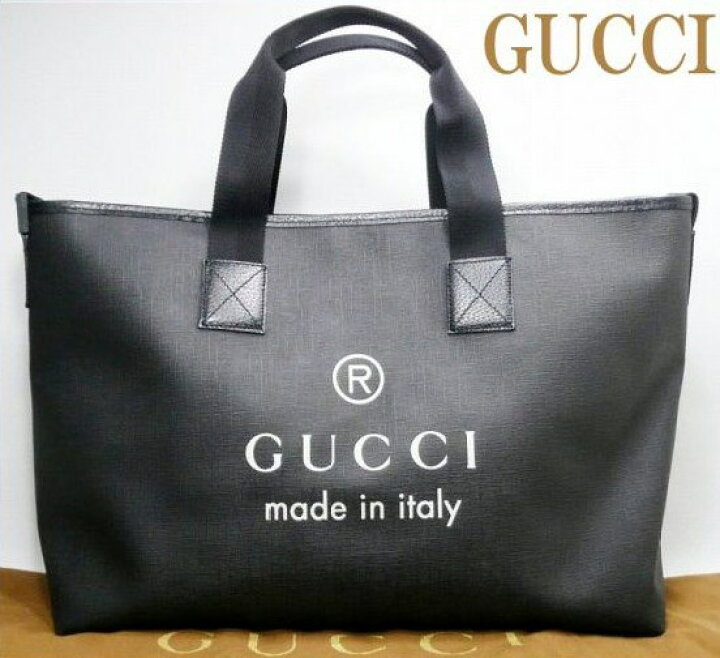 楽天市場】グッチ GUCCI バッグ トート made in italy ロゴ 2WAY 