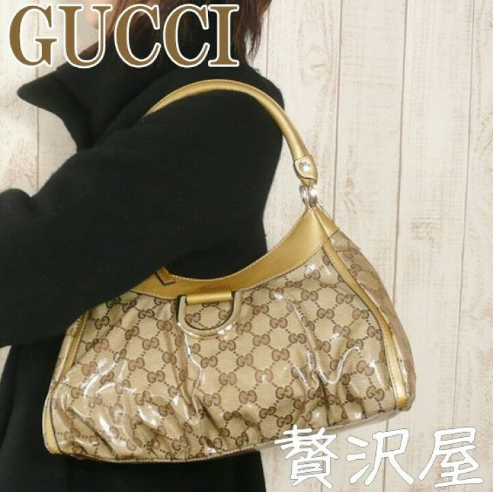 楽天市場】グッチGUCCI バッグ ショルダーバッグ クリスタルGG 