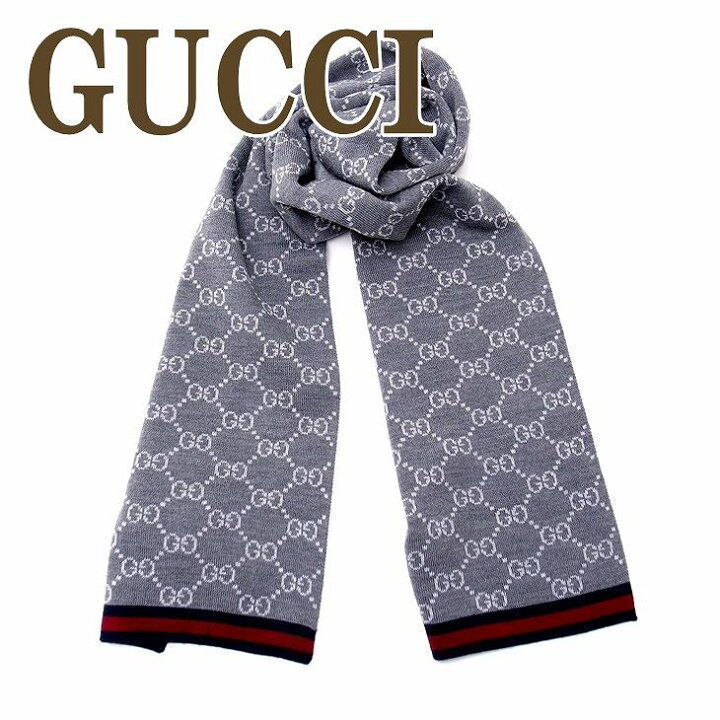 楽天市場】グッチ マフラー GUCCI グッチ メンズ レディース 325806  