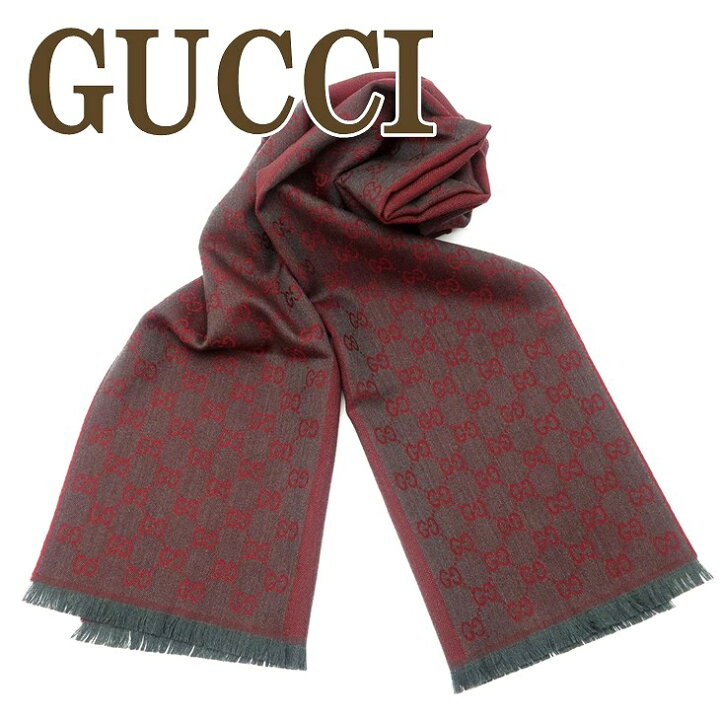 楽天市場】グッチ GUCCI メンズ マフラー ストール 大判マフラー  