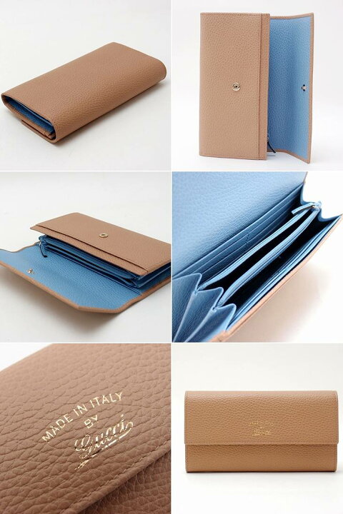 楽天市場】グッチ 財布 GUCCI 長財布 レディース MADE IN ITALY レザー 