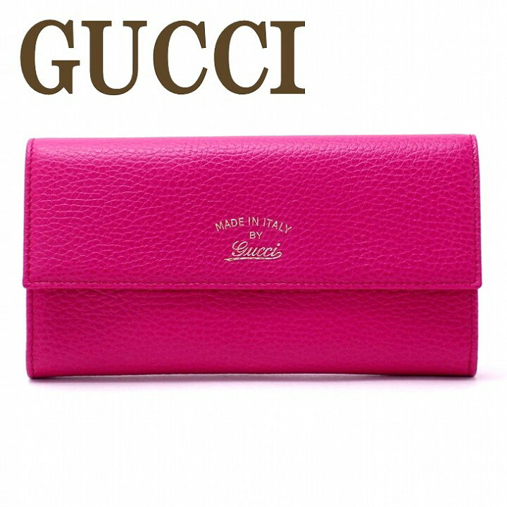 楽天市場】グッチ GUCCI 財布 長財布 レディース MADE IN ITALY レザー 