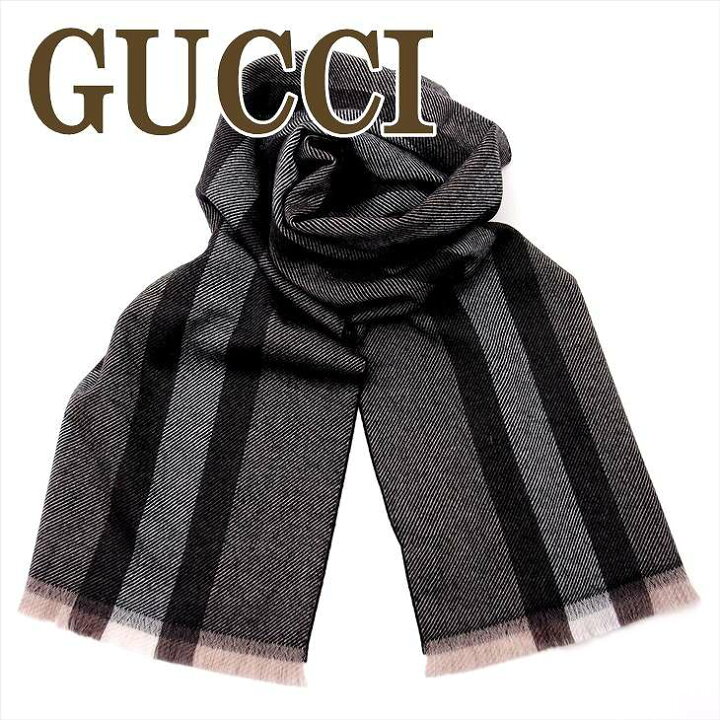 楽天市場】グッチ GUCCI マフラー メンズ ストール 大判マフラー 