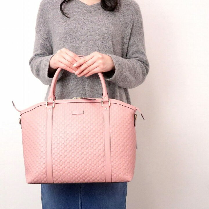 楽天市場 グッチ Gucci バッグ トートバッグ ショルダーバッグ ピンク レザー Bmj1g 5806 ブランド 人気 贅沢屋