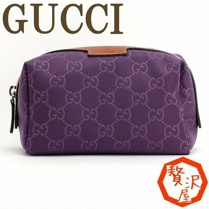 楽天市場】グッチ GUCCI ポーチ コスメポーチ 化粧ポーチ GG 256636 