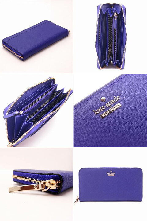 楽天市場】ケイトスペード 長財布 ラウンドファスナー KATE SPADE  
