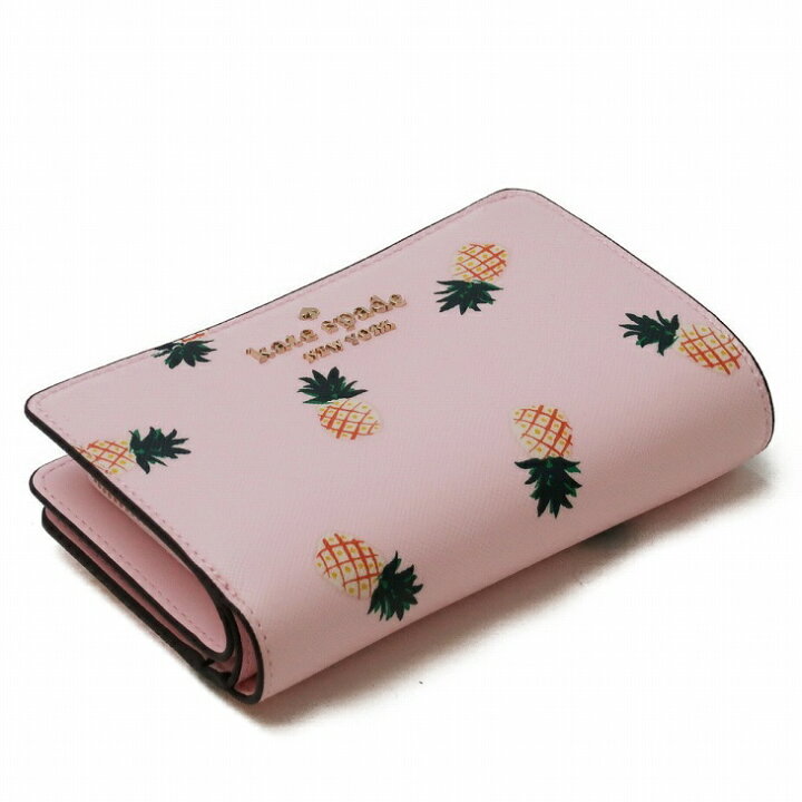 楽天市場】ケイトスペード KateSpade 財布 二つ折り財布 ピンク 