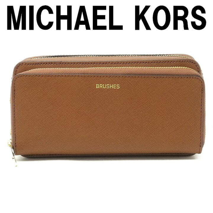マイケルコース MICHAEL KORS ポーチ コスメポーチ 化粧ポーチ クラッチポーチ メイクポーチ 35S0GTVU3L-LUGGA ブランド 人気 贅沢屋 MICHAEL KORSマイケル コースポーチ