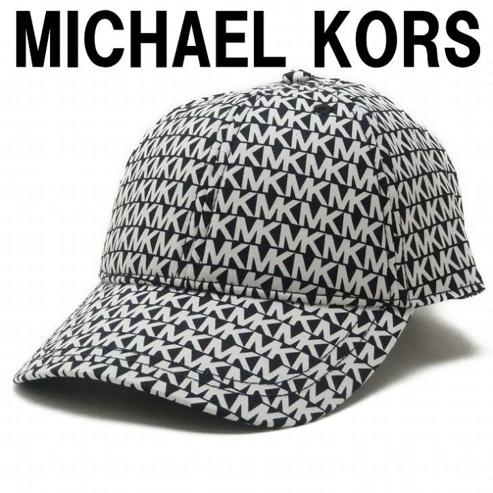 楽天市場 マイケルコース Michael Kors 帽子 メンズ レディース ベースボールキャップ ハット つば付 スポーツ モノグラム Mf00b6zgpb Bkwh ブランド 人気 贅沢屋