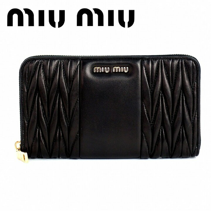 楽天市場】ミュウミュウ 財布 miumiu 長財布 ミュウ 財布 MIUMIU 