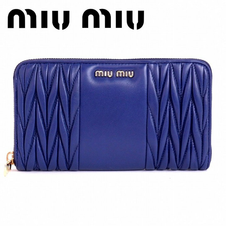 楽天市場】ミュウミュウ 財布 miumiu 長財布 ミュウ 財布 MIUMIU 