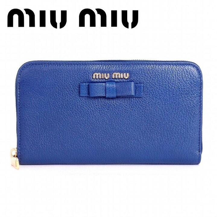 楽天市場】ミュウミュウ 財布 miumiu 長財布 ミュウ 財布 MIUMIU 