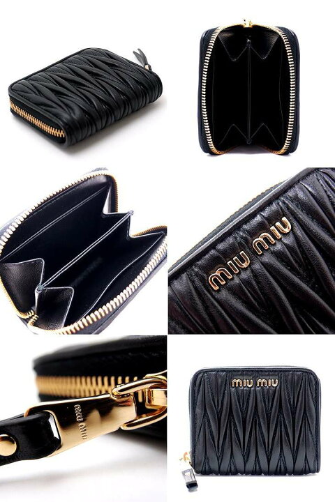 楽天市場】ミュウミュウ 財布 miumiu コインケース マトラッセ 