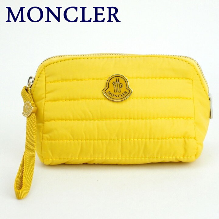 楽天市場】モンクレール ポーチ MONCLER ダウン コスメポーチ 化粧 